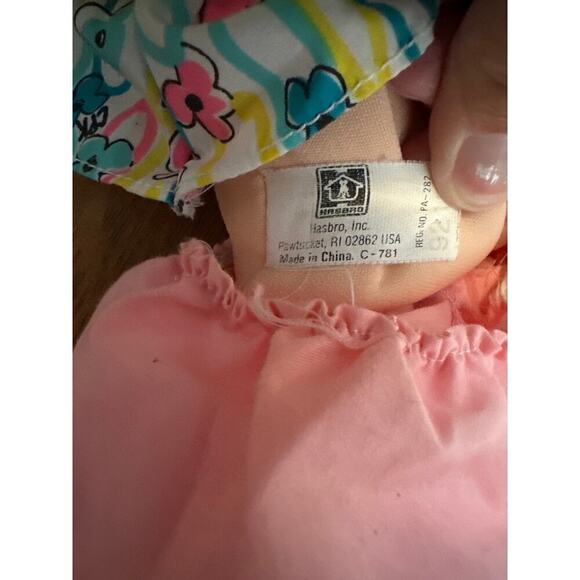 Hasbro Cabbage Patch Kids 1990s Brown Blue - Picture 5 of 5